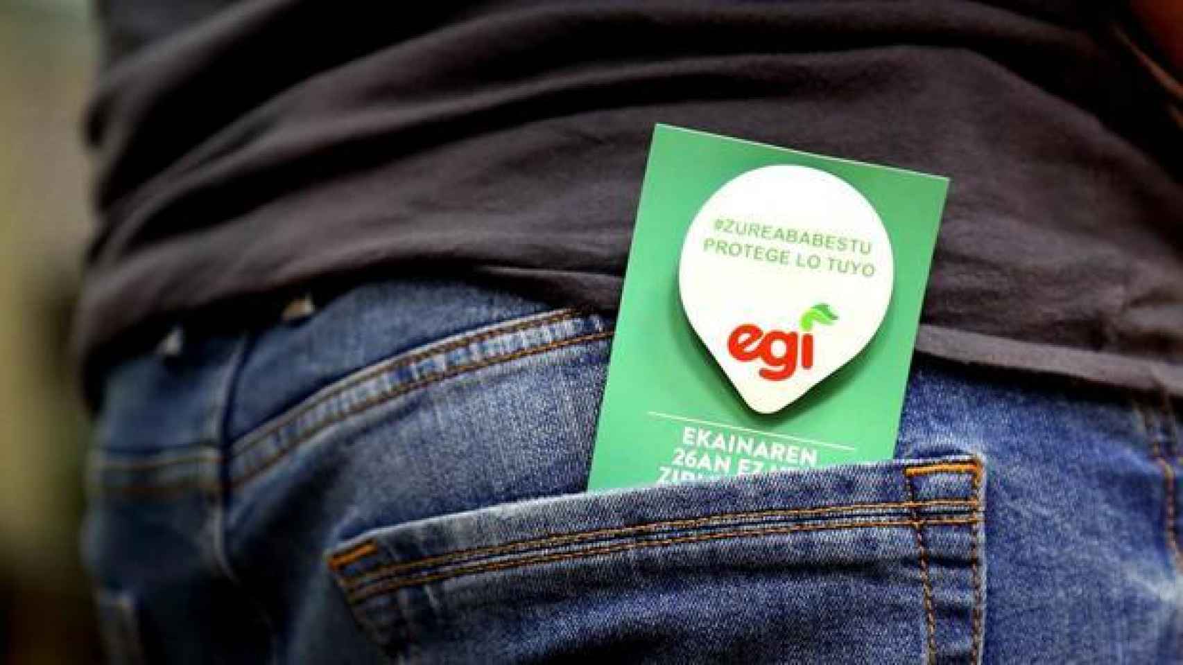 Imagen de la campaña de EGI.