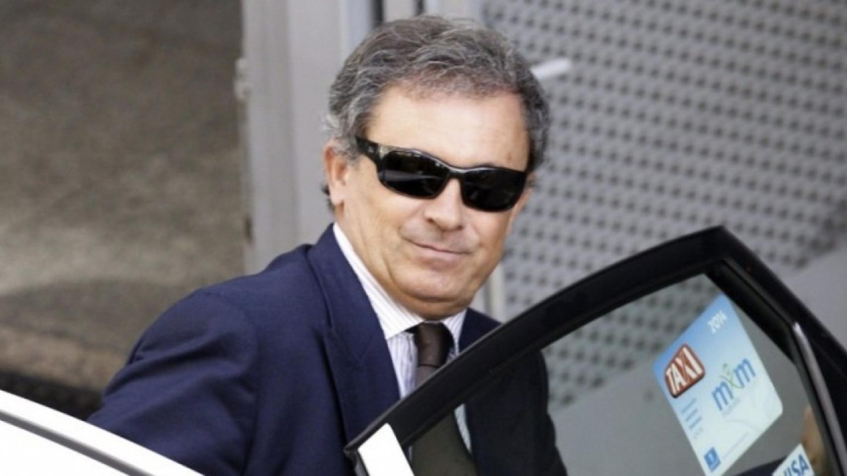 Jordi Pujol Ferrusola saliendo de la Audiencia Nacional