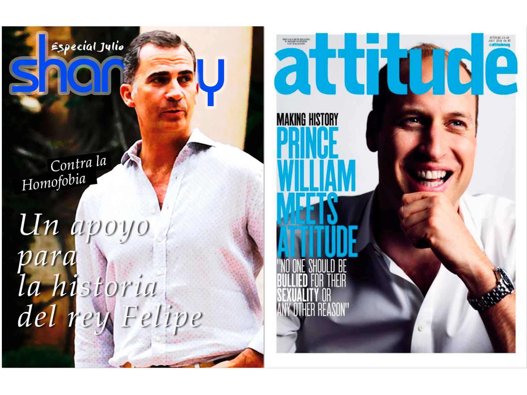 ¿Y si Felipe VI fuese portada de una revista gay?