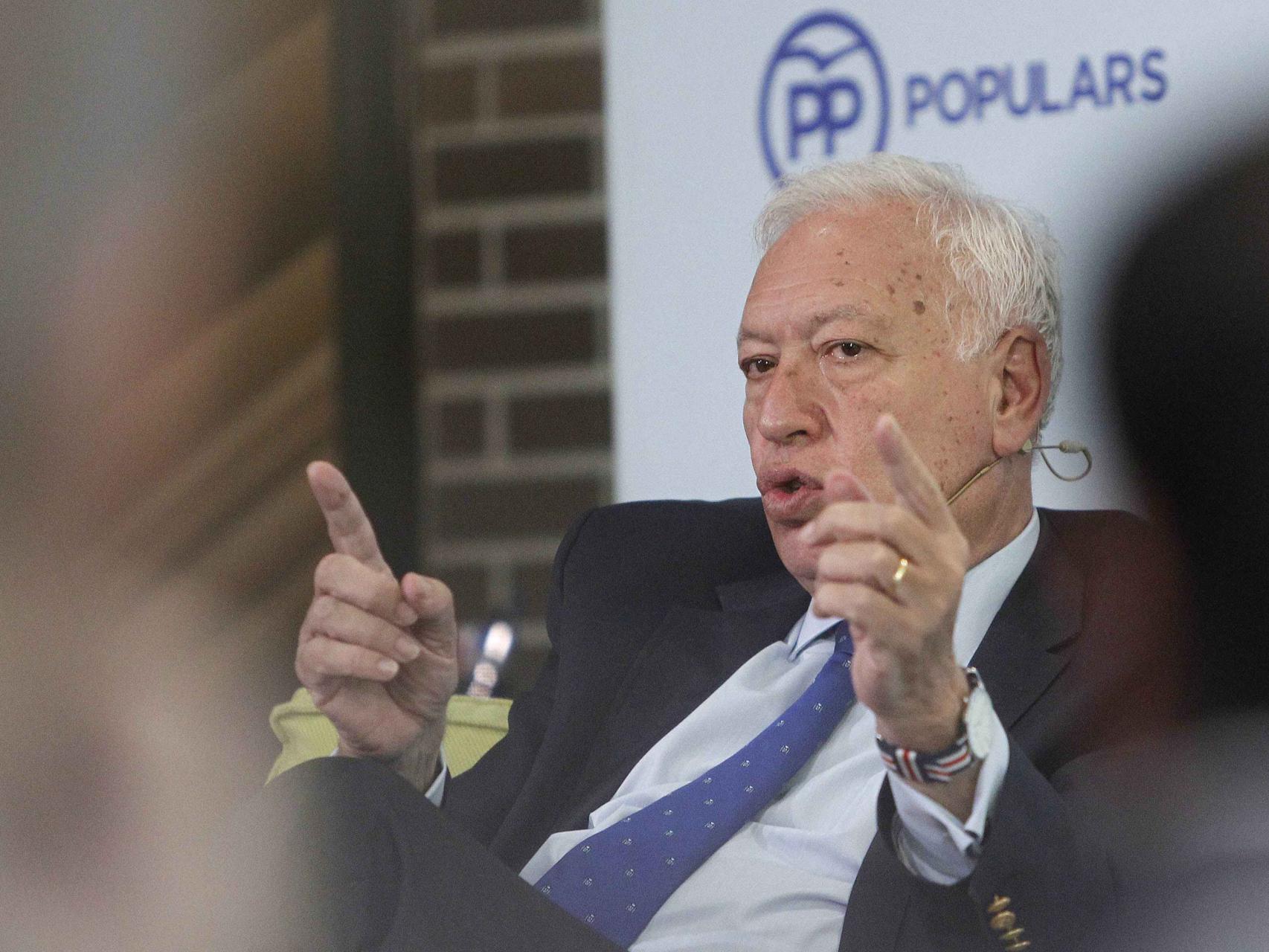 El ministro de Exteriores en funciones, José Manuel García-Margallo.