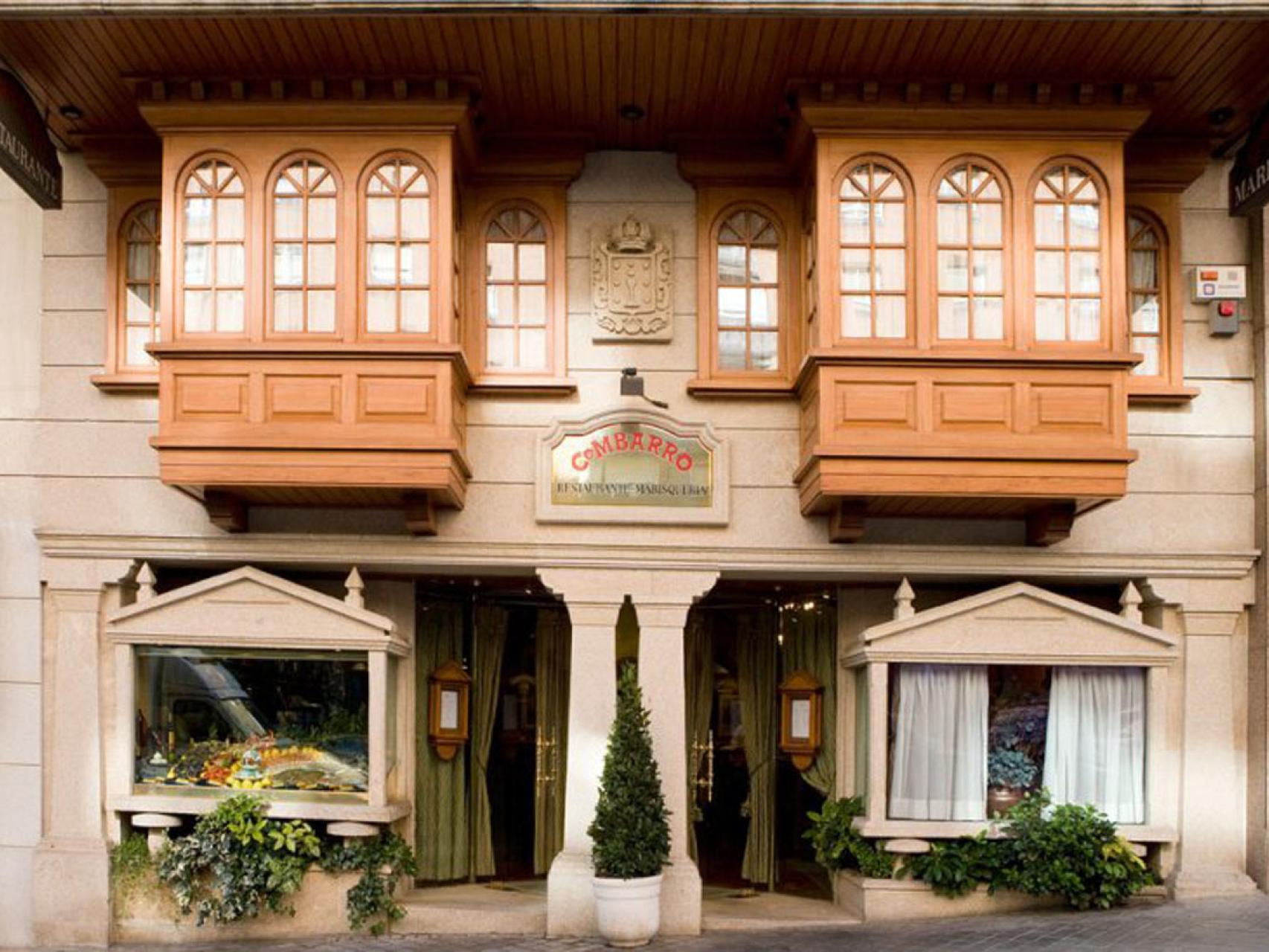 Exterior de la marisquería Combarro.