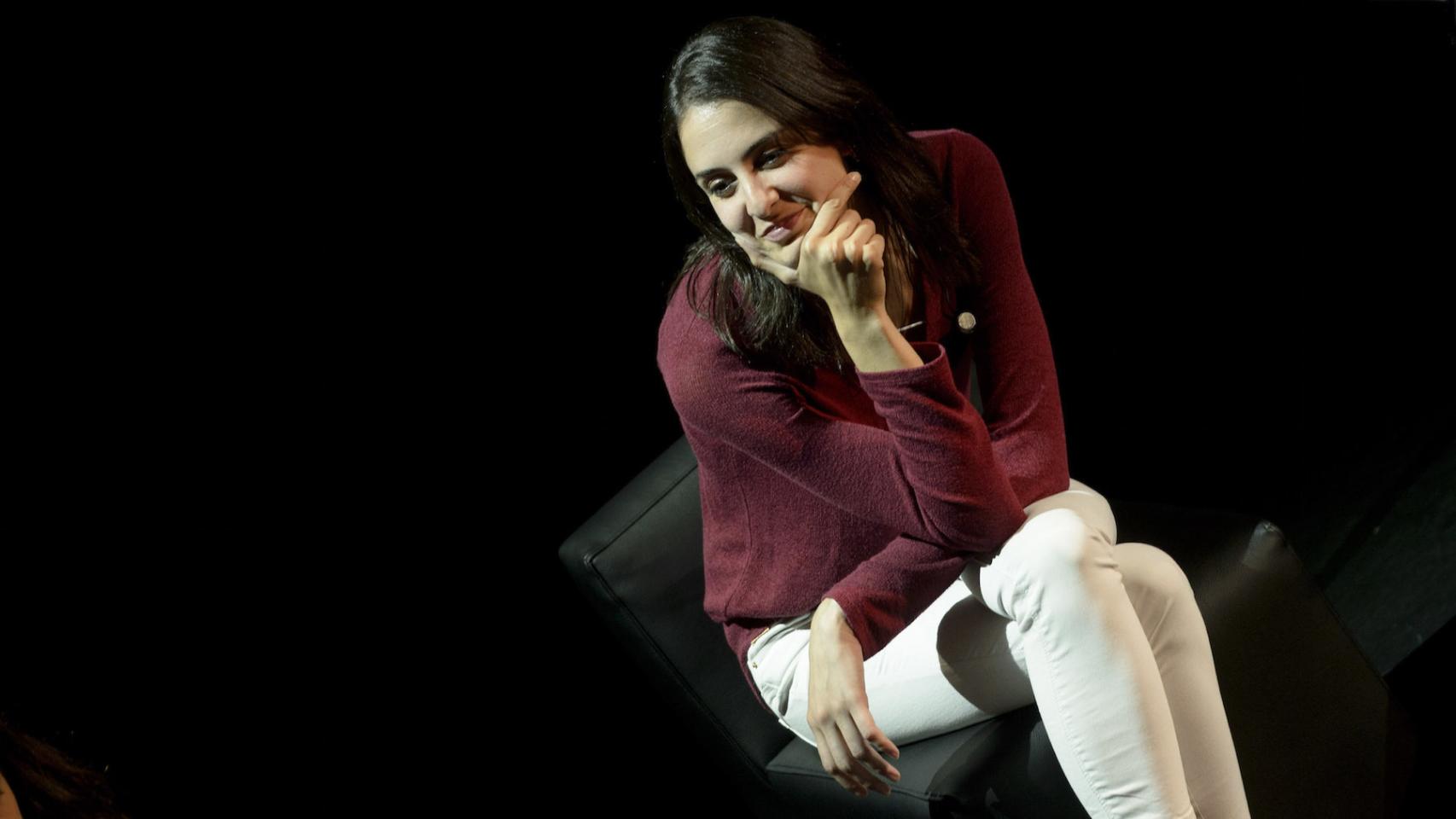 La figura clave de Podemos en el Ayuntamiento, en el teatro La Latina.