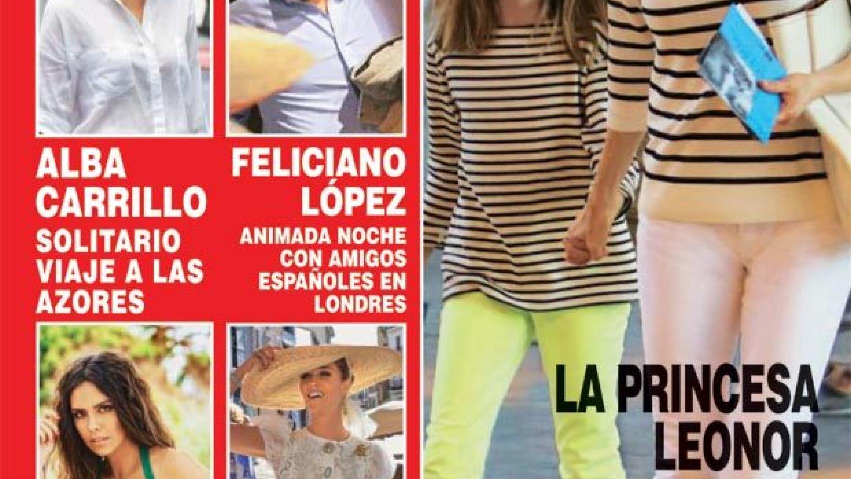 La princesa Leonor y la reina Letizia por las calles de Madrid