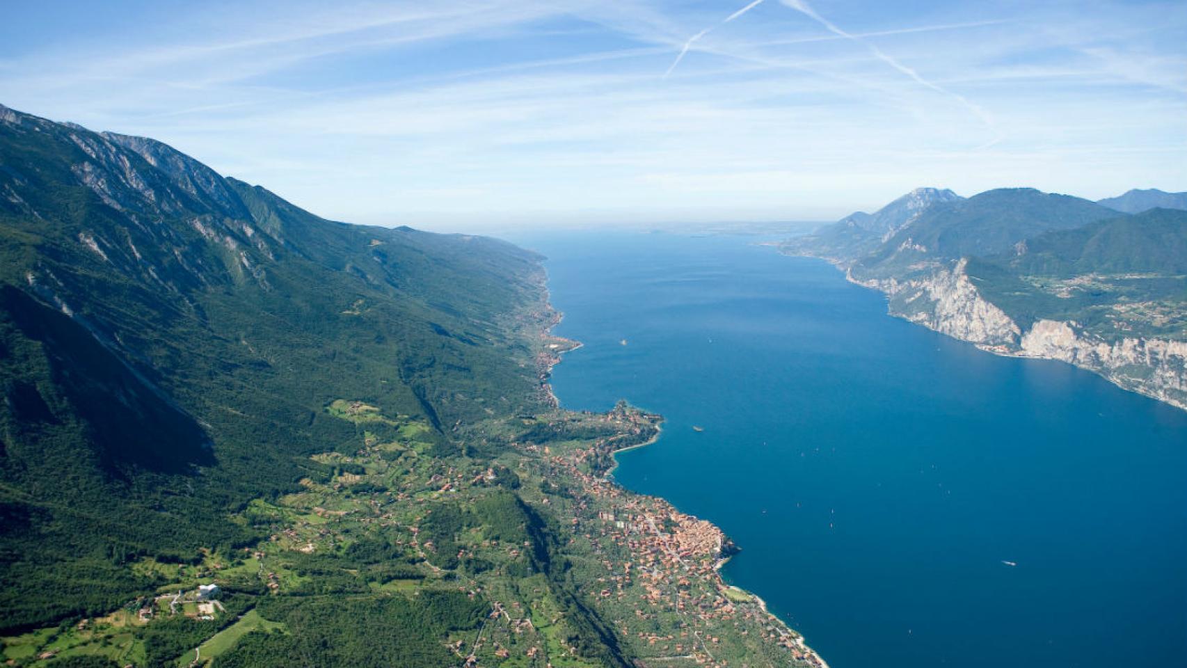 Vista del lago di Garda