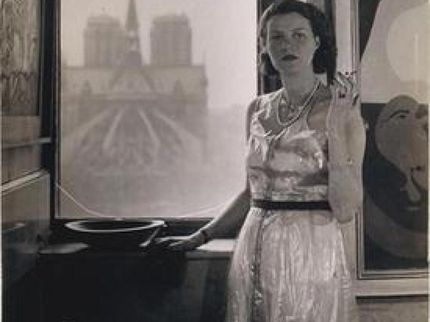 Peggy Guggenheim en París.