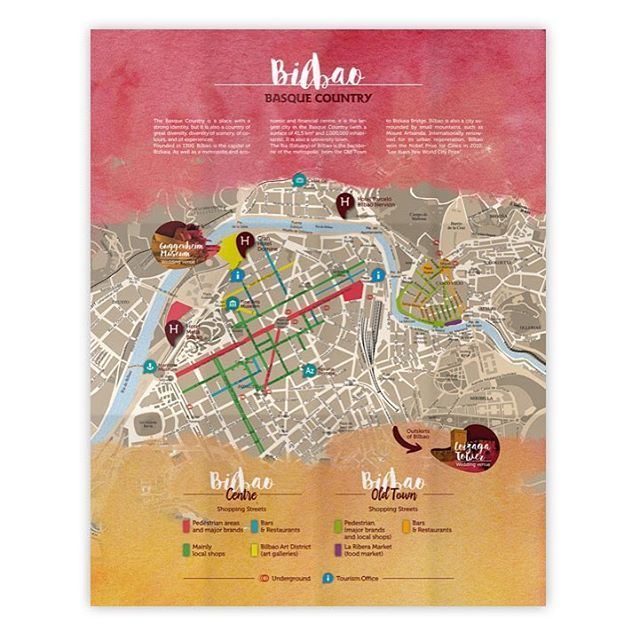 Mapa creado por Doña Casilda Comunicación para los 450 invitados