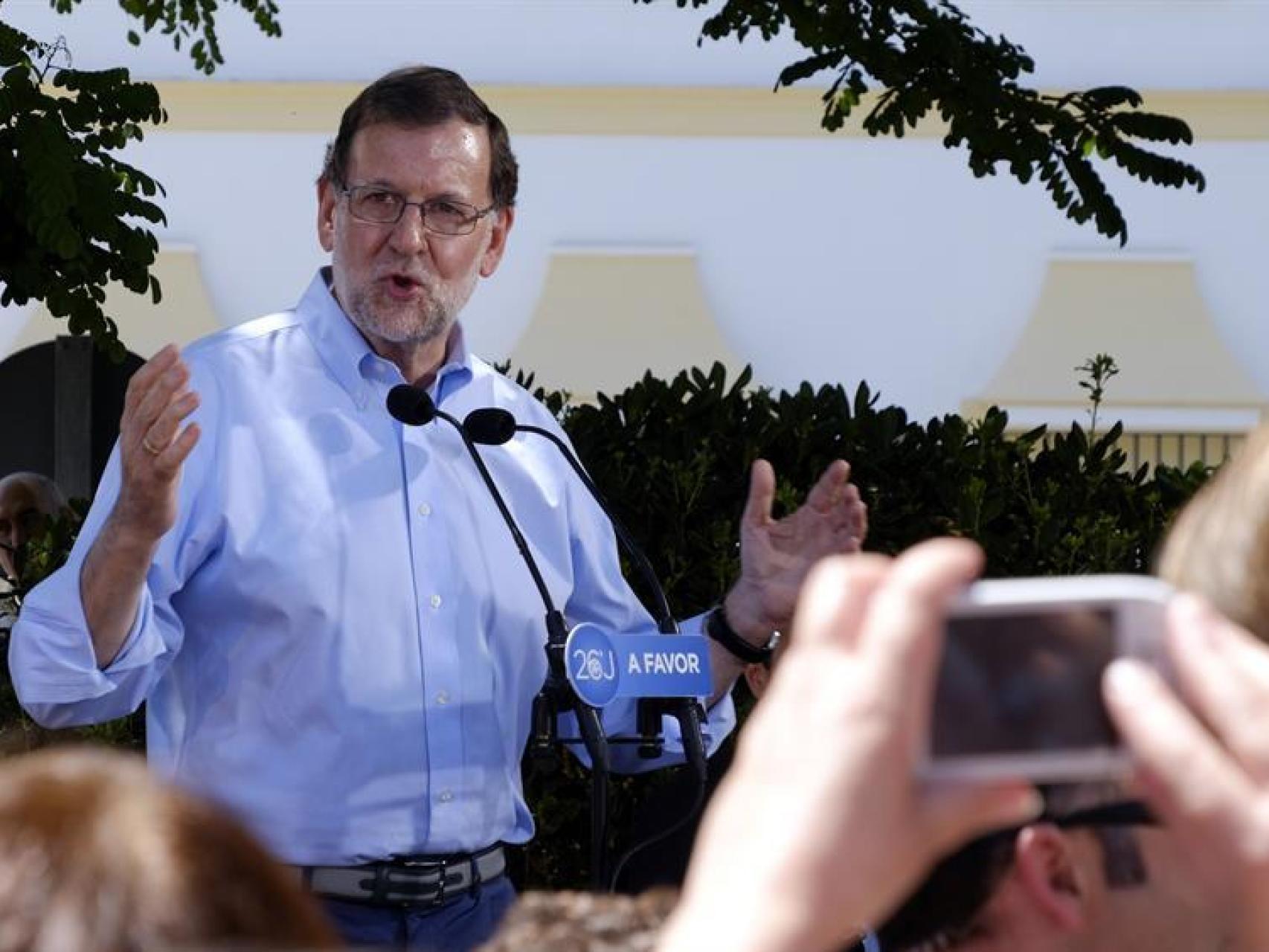 Rajoy, en Huelva.
