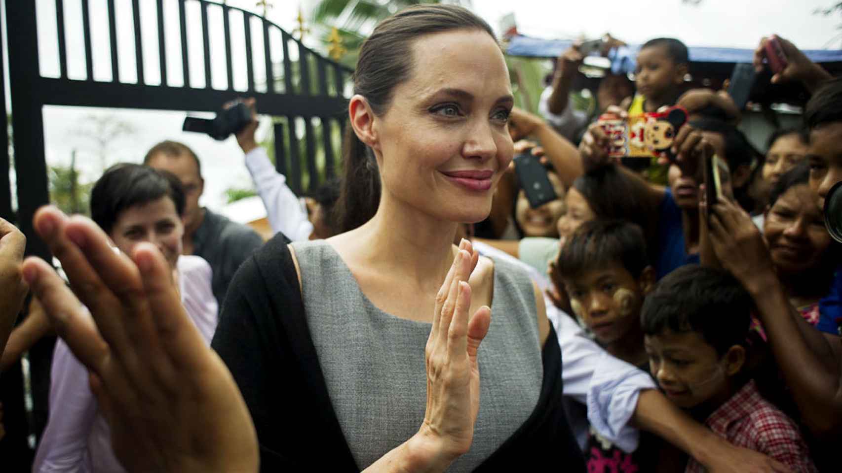 Angelina Jolie es una de las actrices más implicada política y socialmente