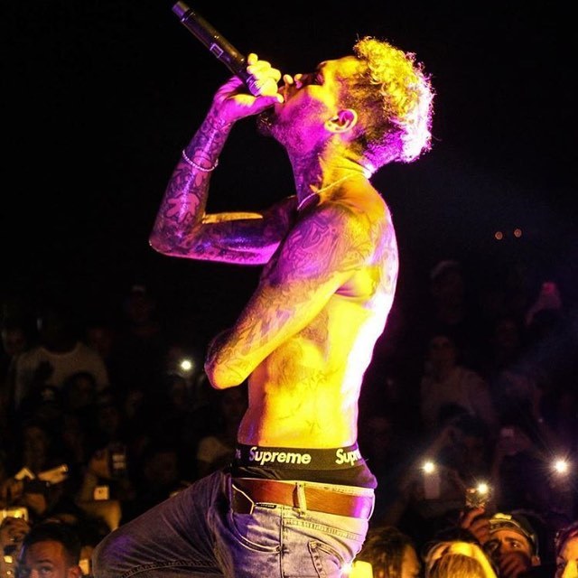 Chris Brown en su último concierto en Naples (Florida)