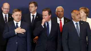 La última foto de familia de Cameron con el resto de líderes de la UE