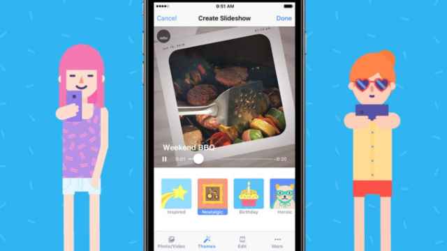 Facebook presenta Slideshow, un editor automático de vídeo para tus últimas 24 horas de vida