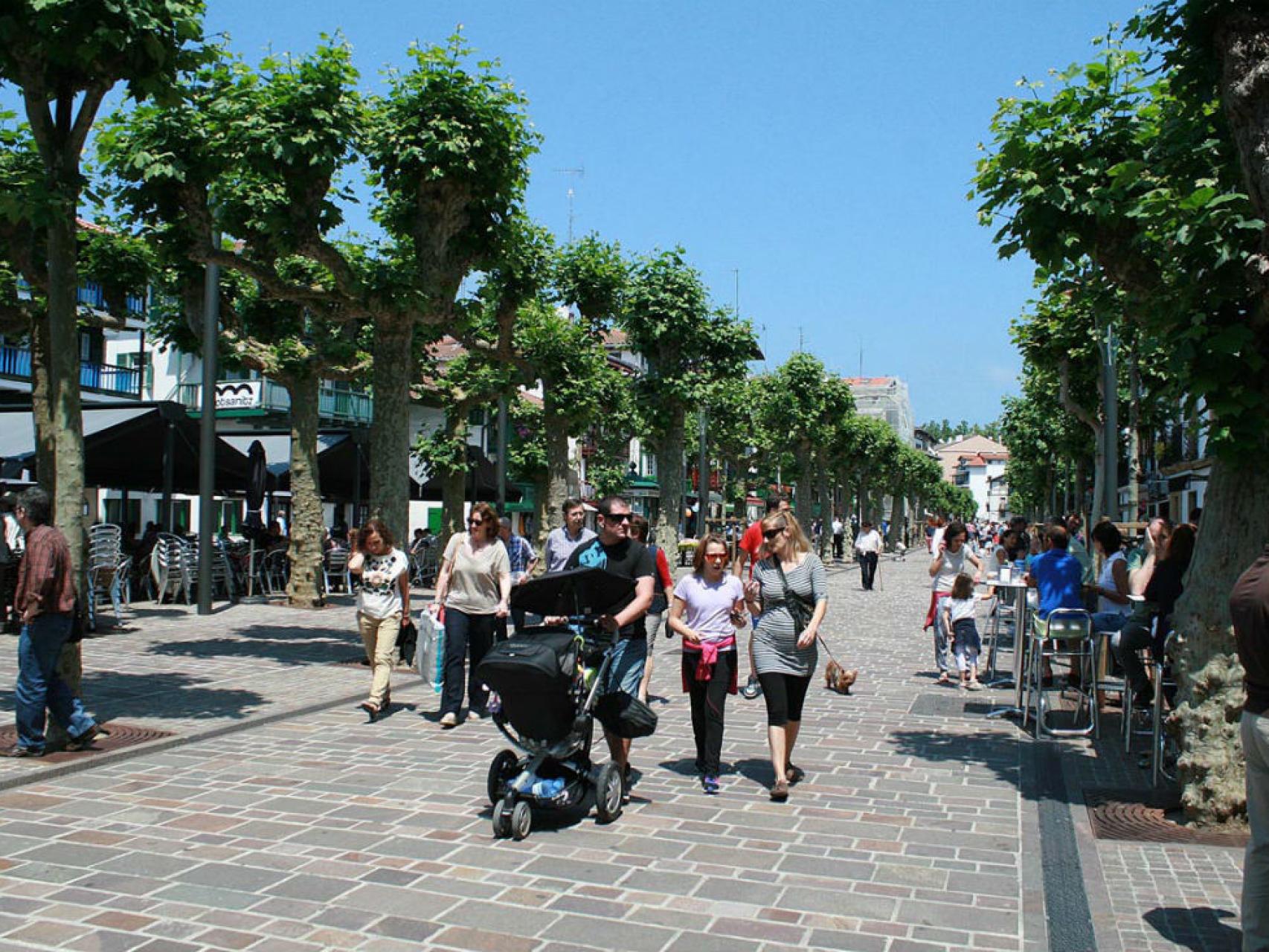 Un paseo por la ciudad.