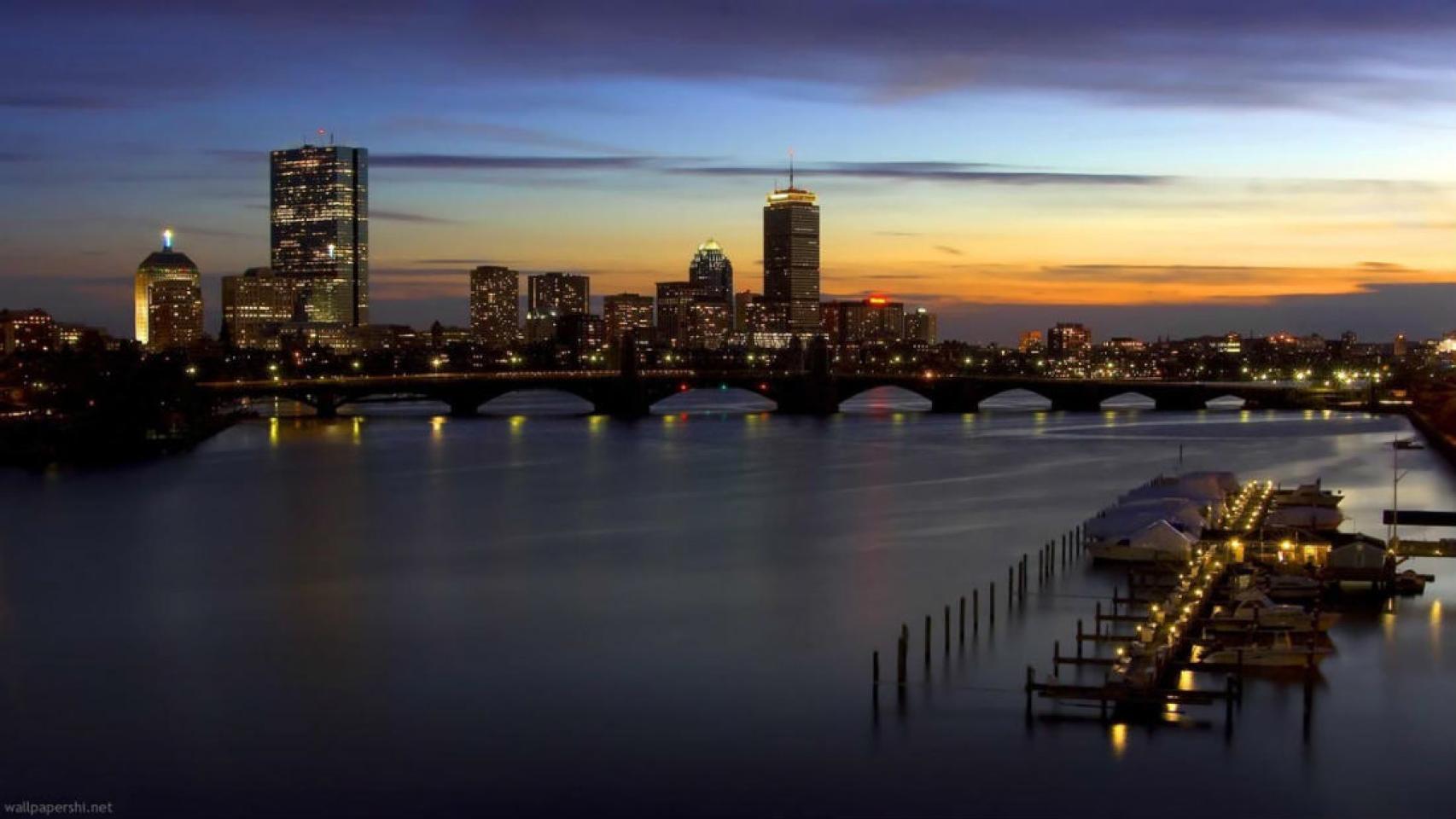 El skyline de Boston, una de las grandes ciudades de EEUU.