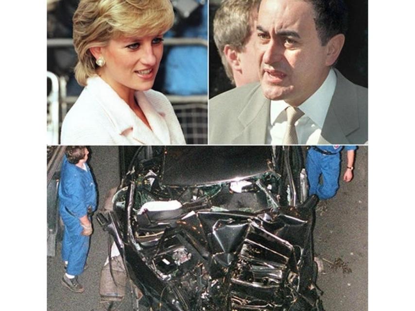 Diana y Dodi Al Fayed fallecieron en un trágico accidente en París el 31 de agosto de 1997