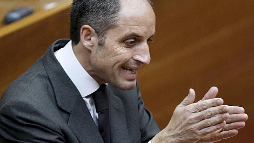 Francisco Camps en una imagen de su etapa como presidente de la Generalitat valenciana