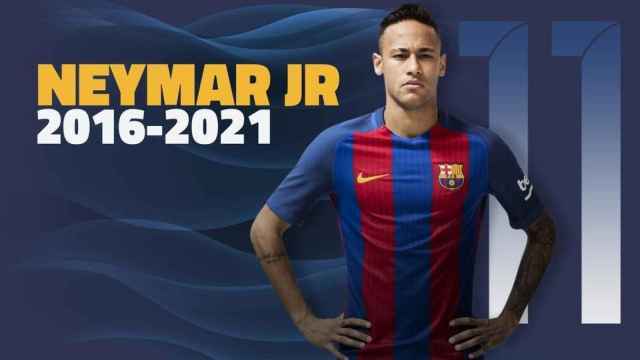 El Barça oficializa la renovación de Neymar hasta 2021