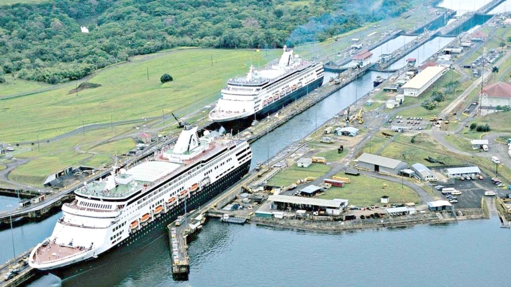El Canal de Panamá en una imagen de archivo.