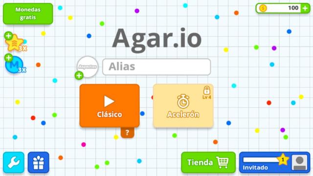 Modo Acelerón en Agar.io, ya disponible en la última actualización