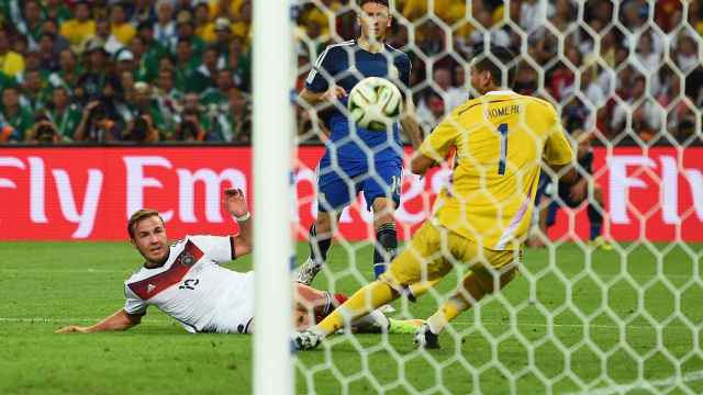 Götze marca el gol de Alemania en la final del Mundial.