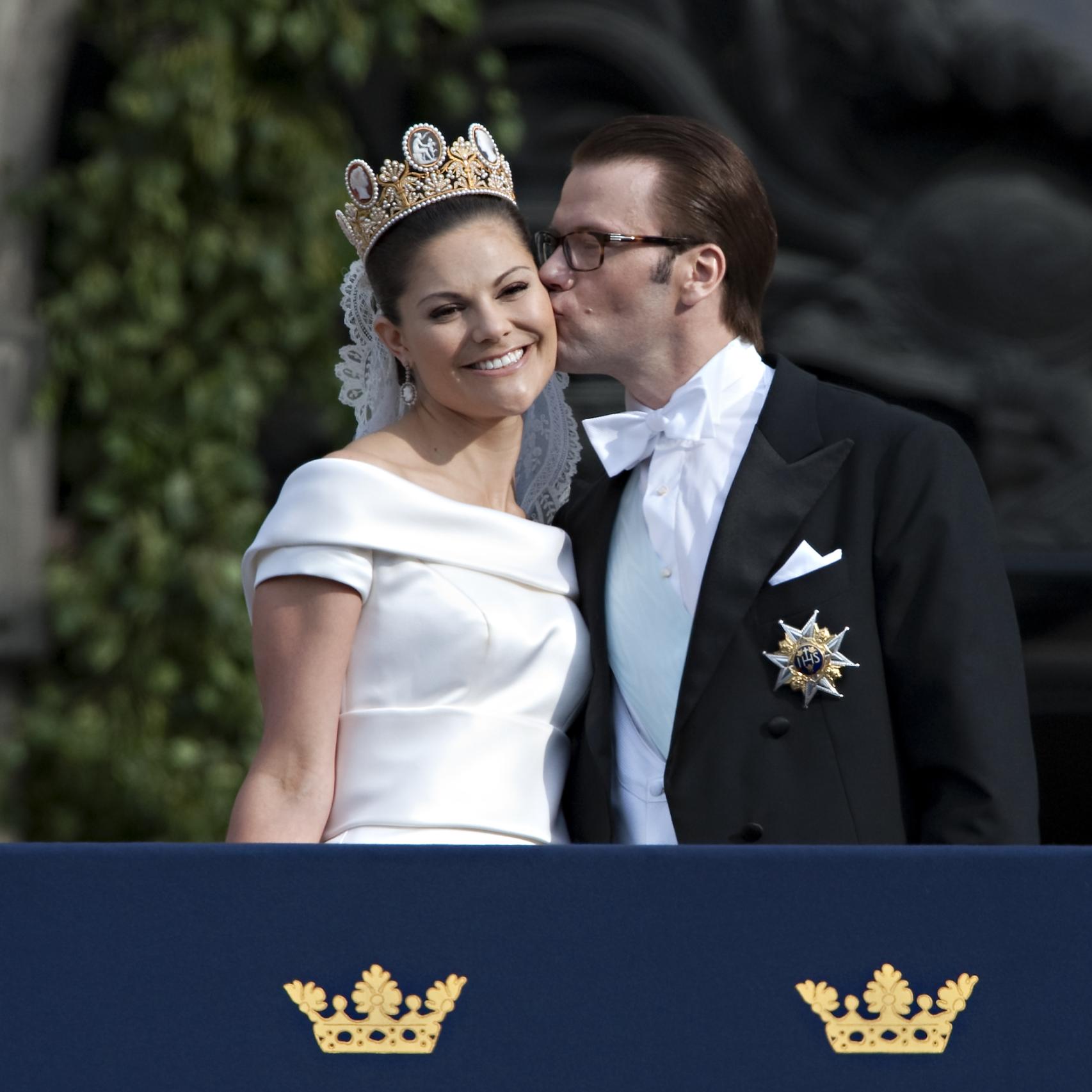 Uno de los momentos más entrañables del enlace de Victoria de Suecia y Daniel Westling.