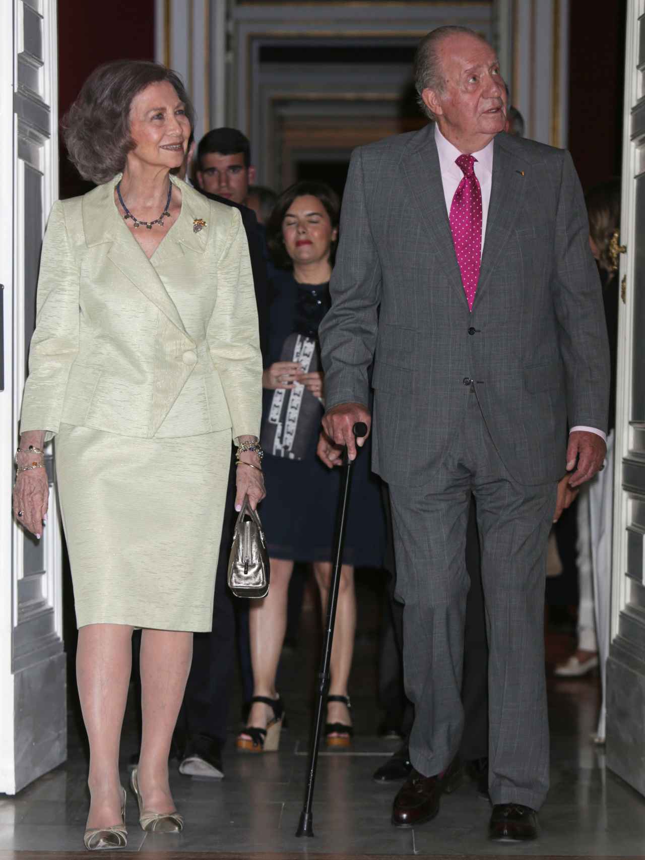 Los reyes eméritos, Juan Carlos y Sofía