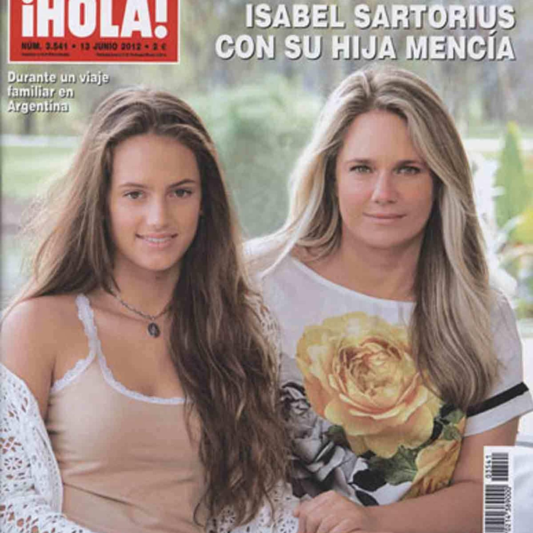 Mencía e Isabel Sartorius llenan la portada.