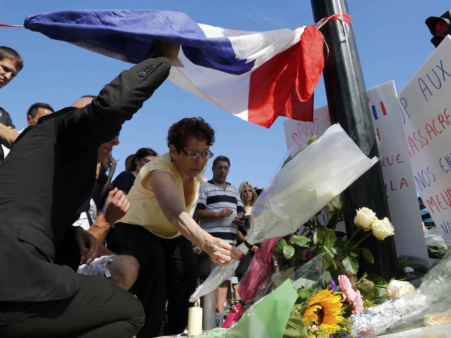 Actos de homenaje a las víctimas en Niza