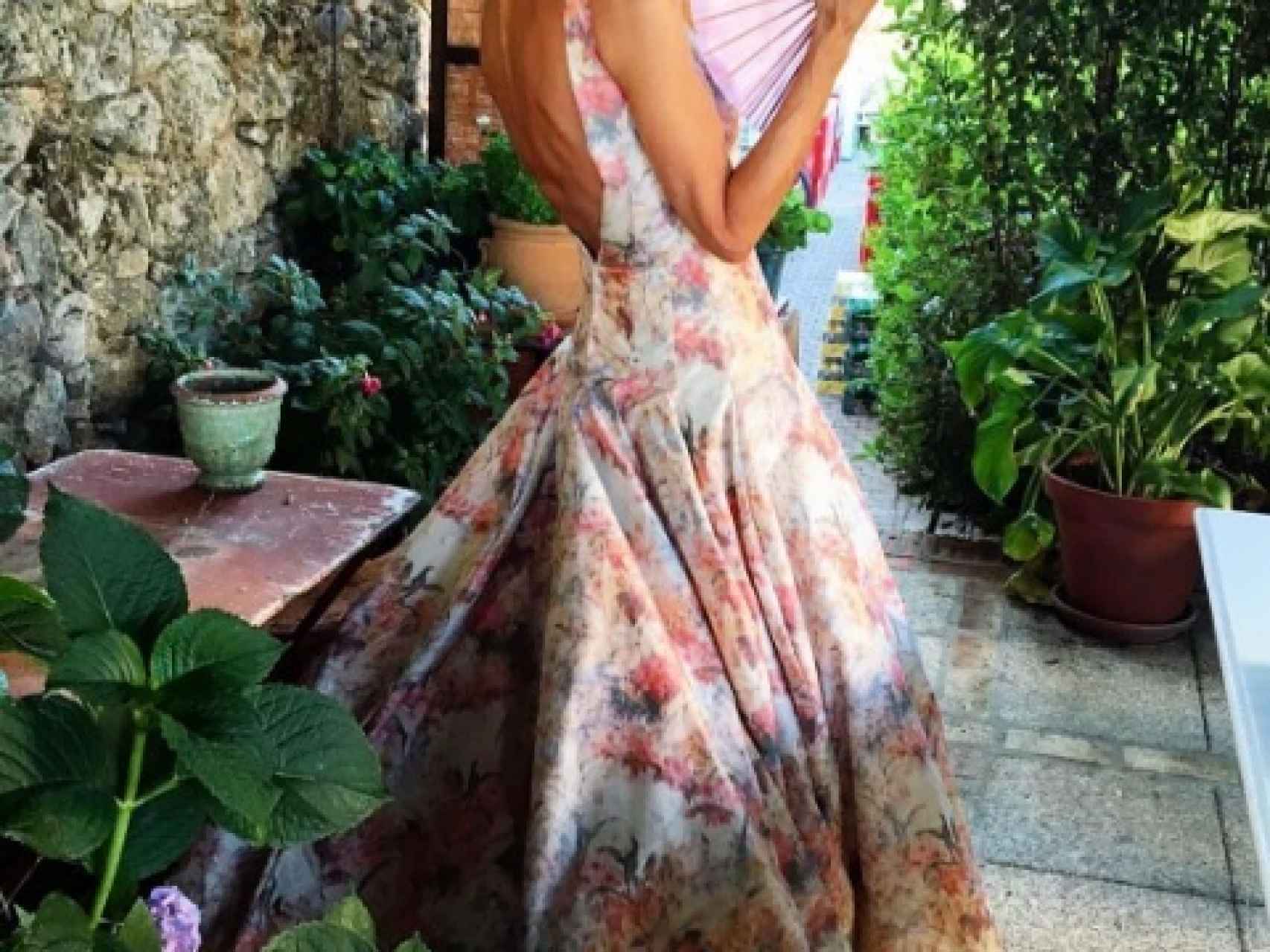 El espectacular vestido de Tot-Hom que lució Bibiana Fernández en la boda