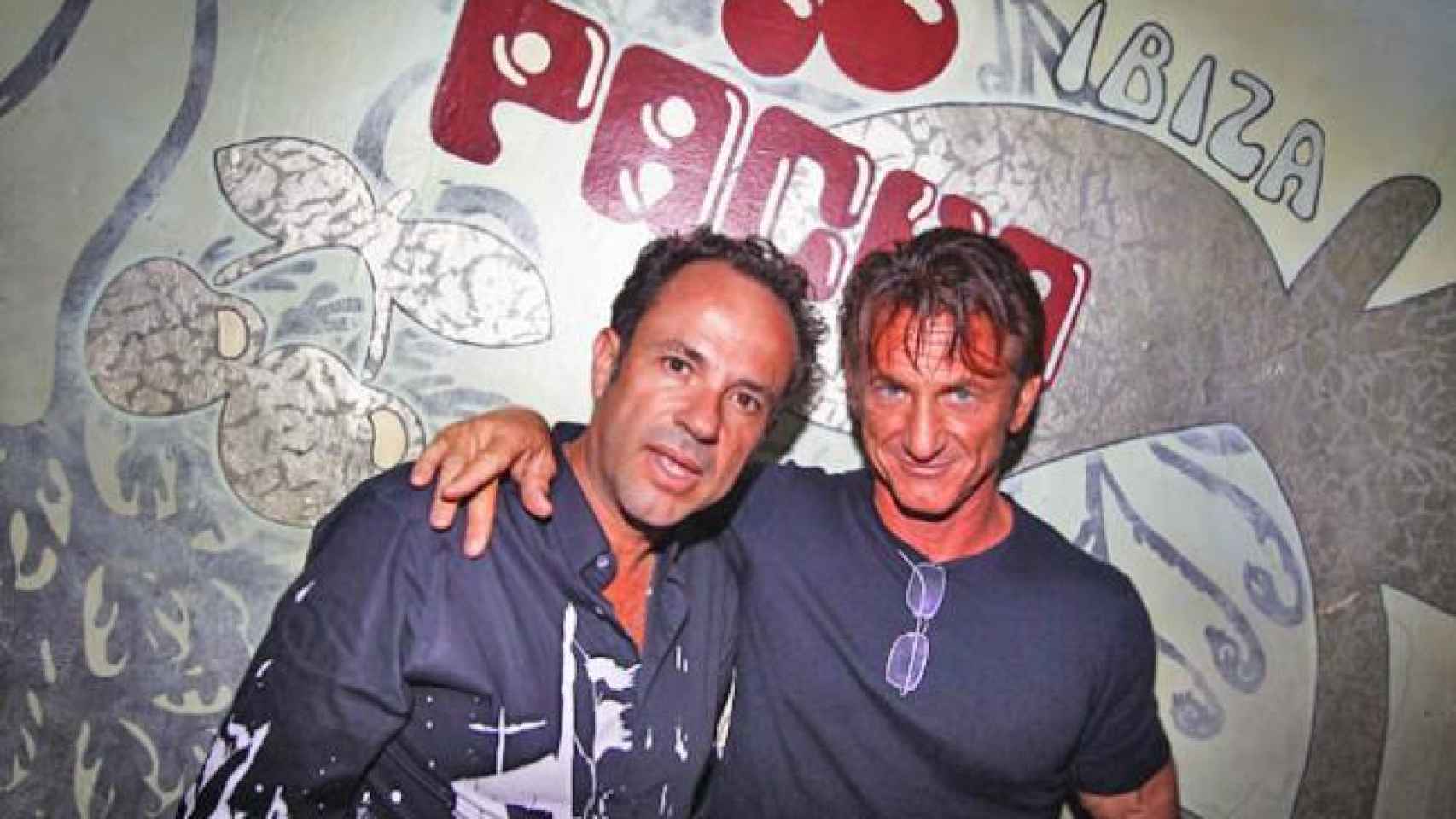 Sean Penn disfrutó de una velada en el Lío de Ibiza