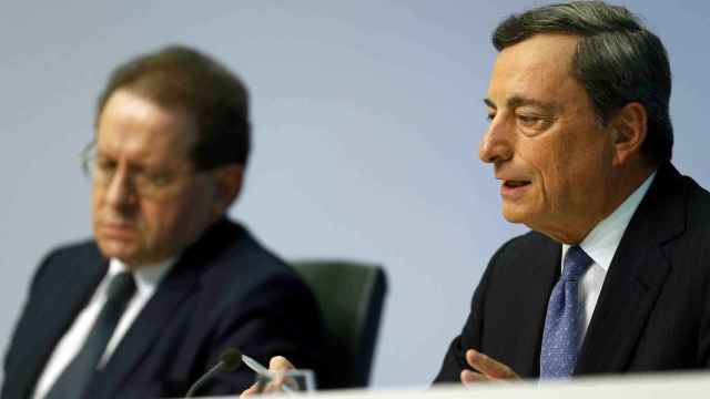 El presidente y el vicepresidente del BCE