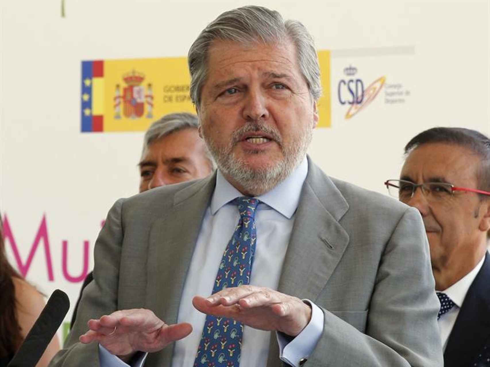El ministro de Cultura en funciones Íñigo Méndez de Vigo.