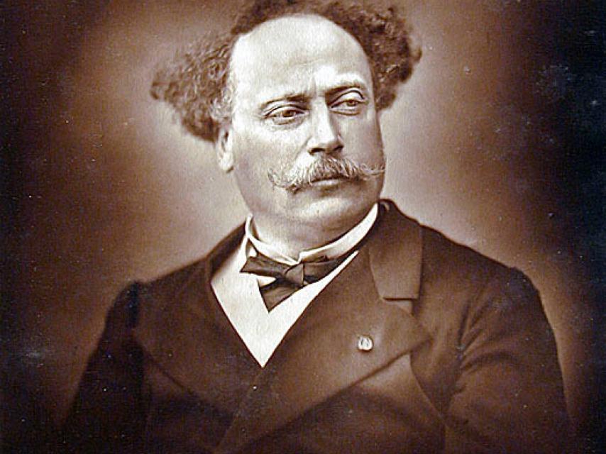 Retrato de Alejandro Dumas hijo.
