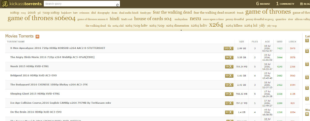 kickass torrents clon 1