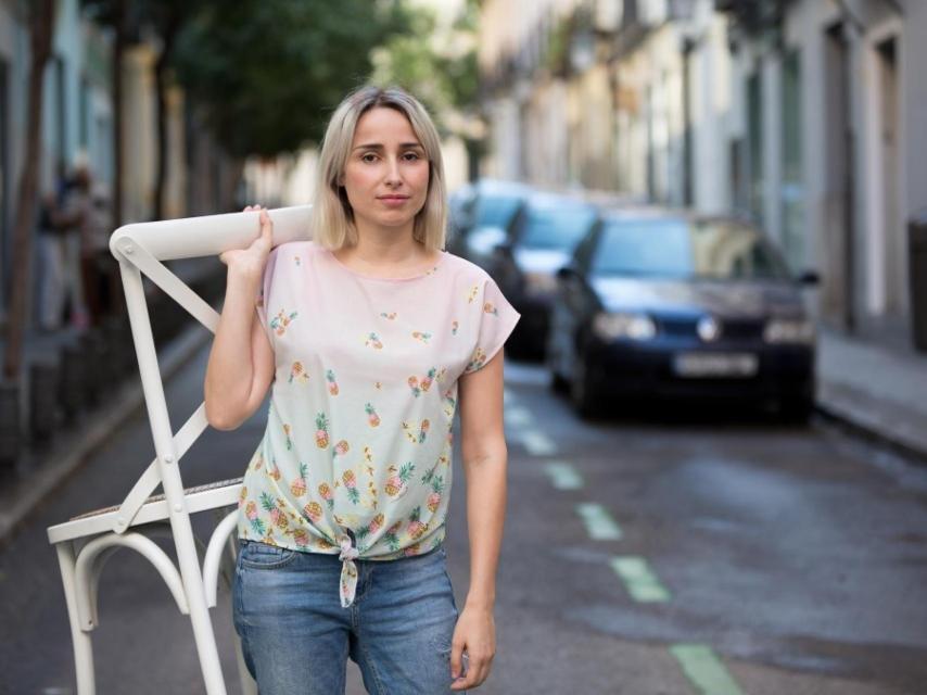 La artista Zahara, con la casa a cuestas.