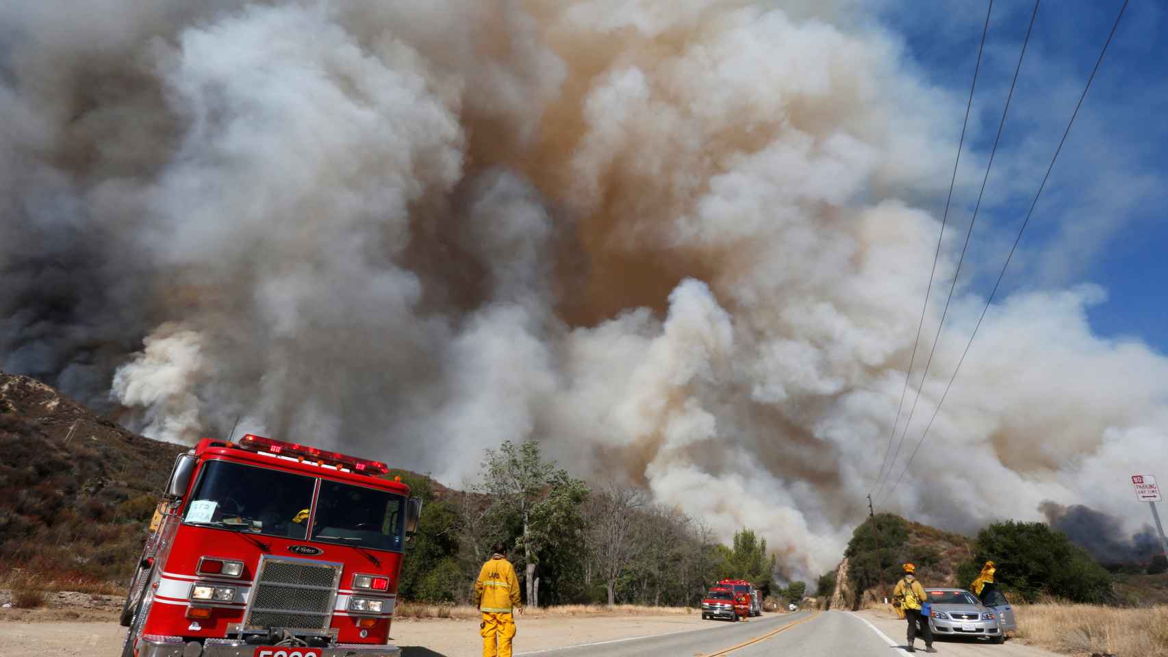Incendio en california