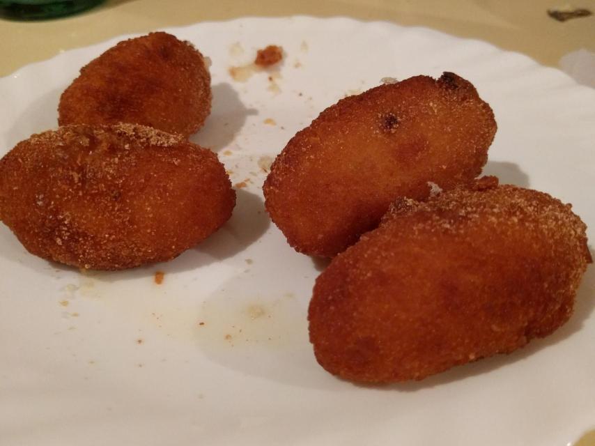 Las croquetas perpetradas en la taberna de los horrores.