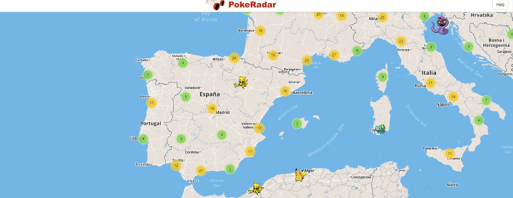 pokemon radar 2