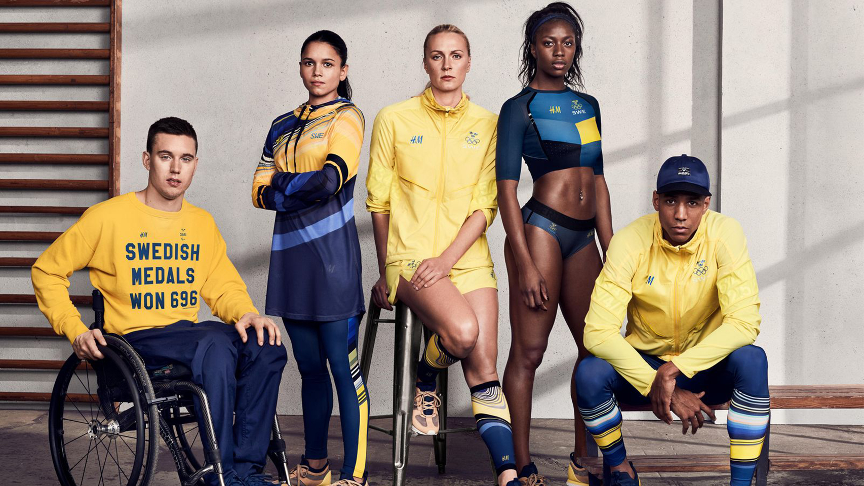H&M diseña la equipación de Suecia para los JJOO de Rio 2016.