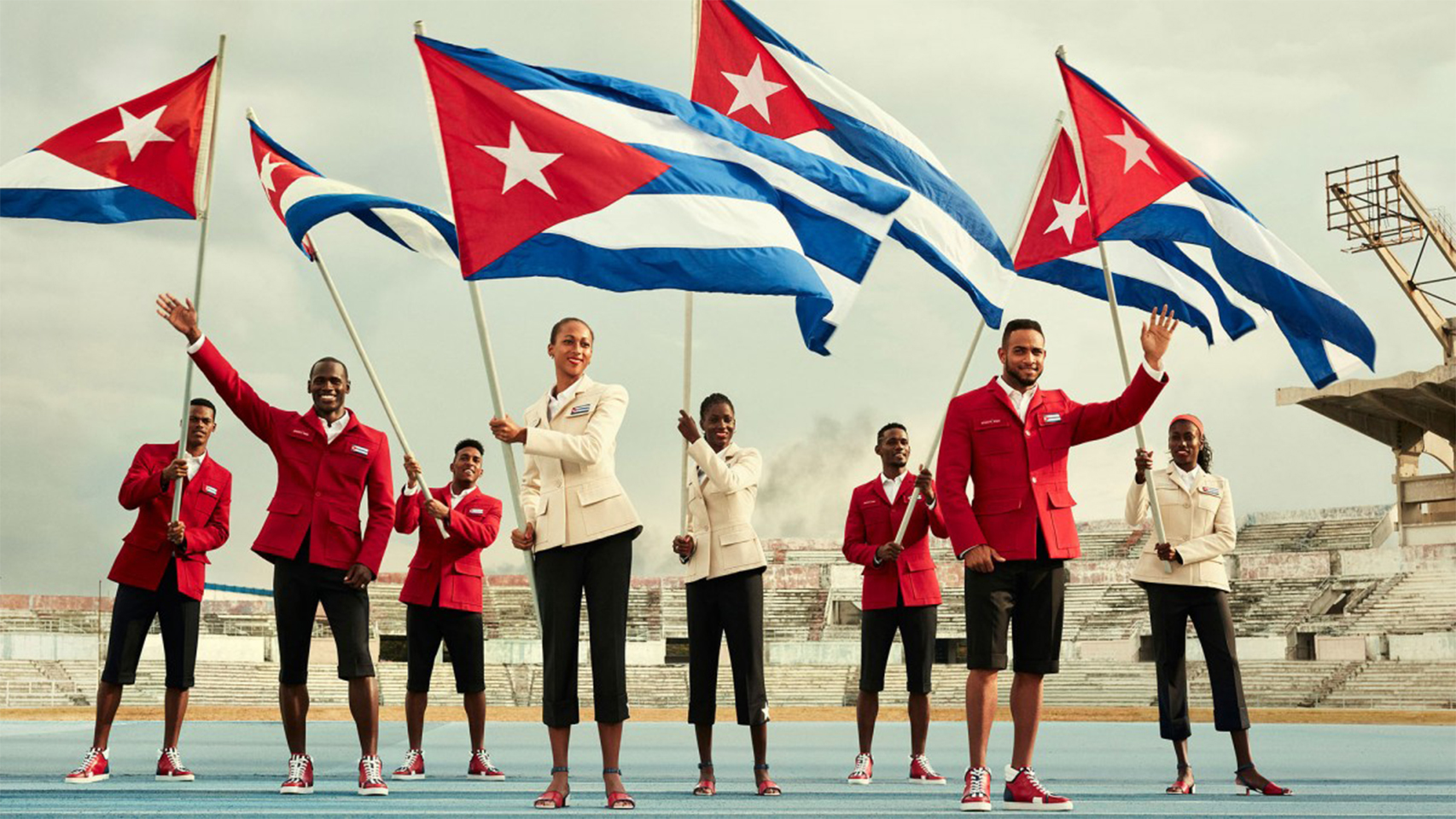 Christian Louboutin diseña la equipación de Cuba para los JJOO de Rio 2016.