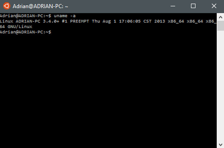 ubuntu windows 10 9