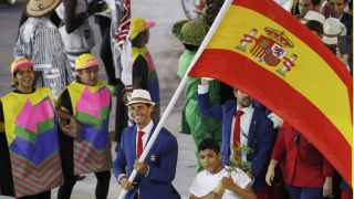 Rafa Nadal, abanderado español en la ceremonia de apertura en los Juegos Olímpicos.