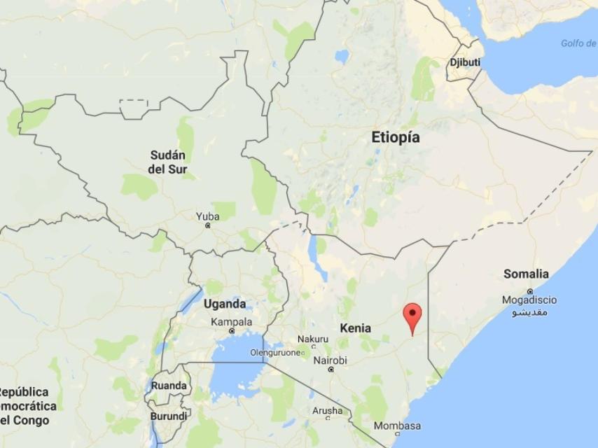 Dadaab está situado a menos de 100 kilómetros de la frontera con Somalia