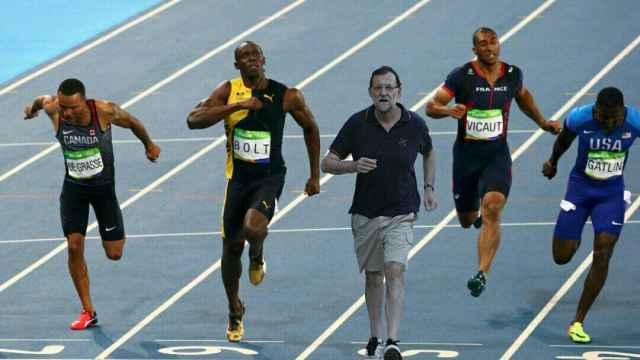 Twitter se rinde a Bolt: Él sí que se pasea rápido y no Rajoy