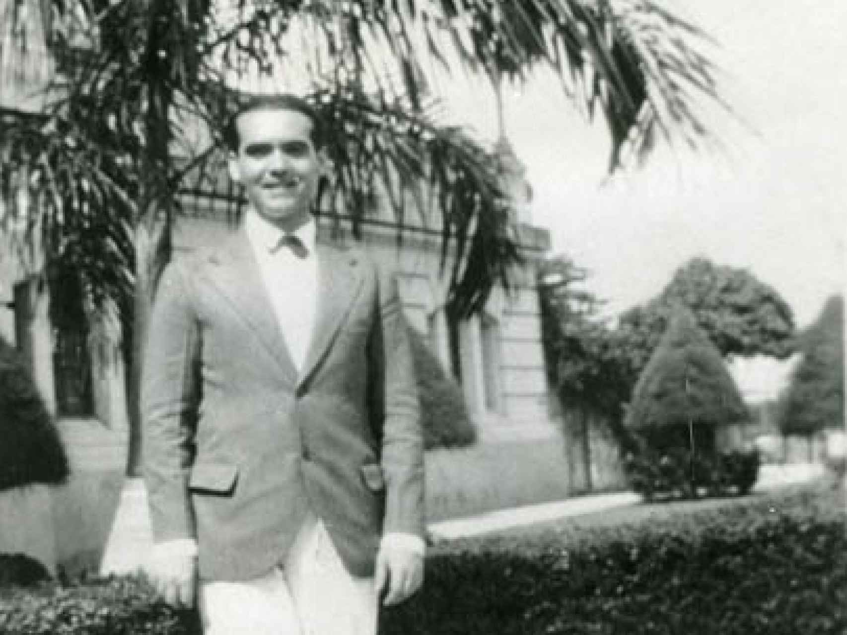Federico García Lorca. La Habana, Cuba. 1930.