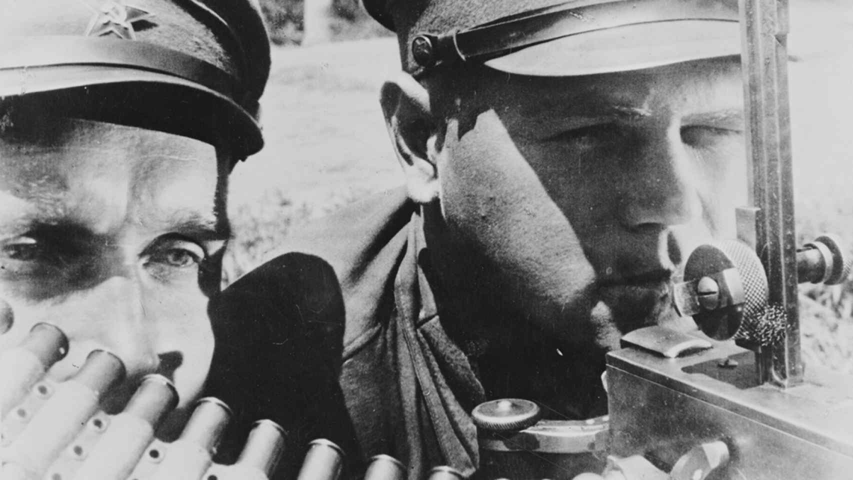 Soldados del Ejército Rojo durante la invasión del verano de 1941.