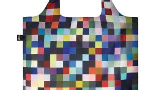 Bolso de pixels vendido en el MoMa de Nueva York.