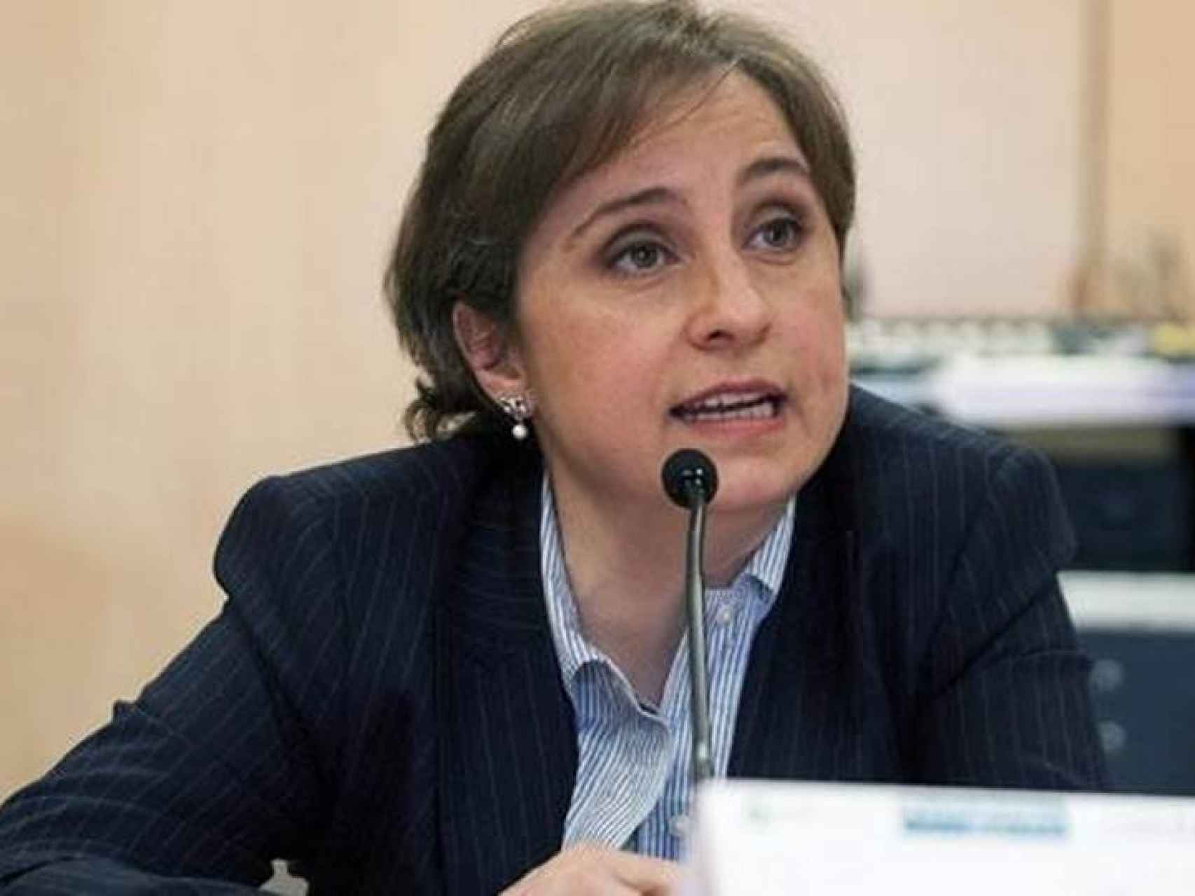 Carmen Aristegui ha puesto a Peña Nieto contra las cuerdas en varias ocasiones.