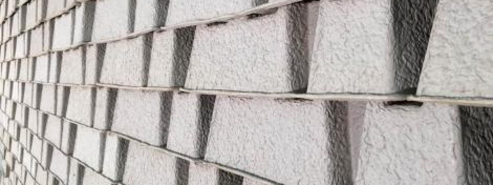 Detalle del muro de Louis Hock.