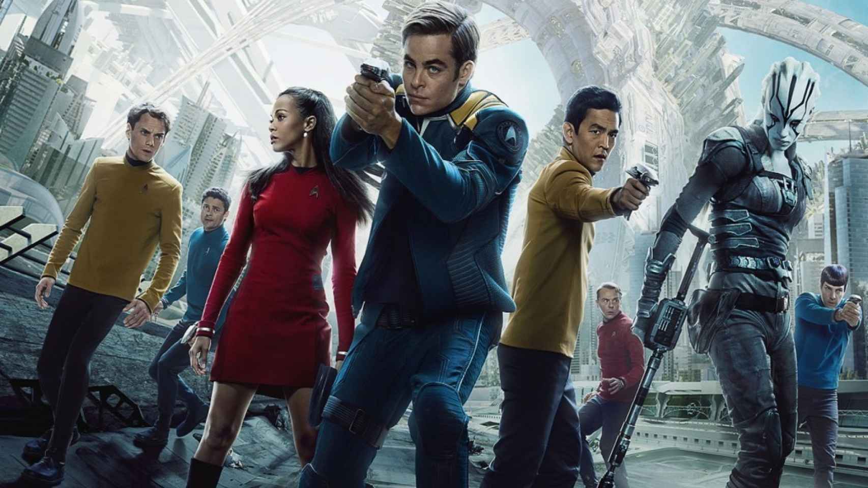 Imagen promocional de Star Trek: Más allá (2016).