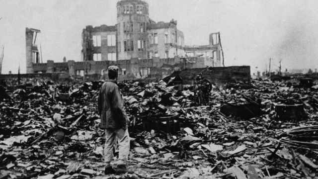 La imagen de la destrucción de Hiroshima.